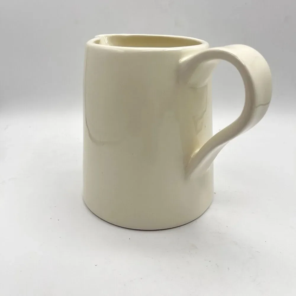 Pottery Barn Studio By Barbara Eugene Ivory White Creamer Pitcher